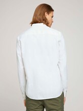 Meliertes Flanell Hemd - Männer - off white twill melange Meliertes Flanell Hemd - Männer - off white twill melange - 2 - TOM TAILOR Denim