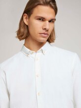 Meliertes Flanell Hemd - Männer - off white twill melange Meliertes Flanell Hemd - Männer - off white twill melange - 9 - TOM TAILOR Denim