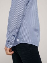 Gestreiftes Hemd - Männer - navy white small stripe Gestreiftes Hemd - Männer - navy white small stripe - 9 - TOM TAILOR Denim