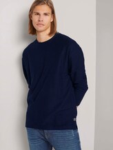 Basic Langarmshirt - Männer - Sky Captain Blue Basic Langarmshirt - Männer - Sky Captain Blue - 5 - TOM TAILOR Denim