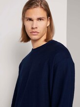 Basic Langarmshirt - Männer - Sky Captain Blue Basic Langarmshirt - Männer - Sky Captain Blue - 9 - TOM TAILOR Denim