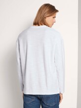 Basic Langarmshirt - Männer - Wool White Basic Langarmshirt - Männer - Wool White - 2 - TOM TAILOR Denim