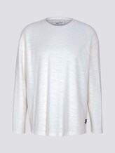 Basic Langarmshirt - Männer - Wool White Basic Langarmshirt - Männer - Wool White - 7 - TOM TAILOR Denim