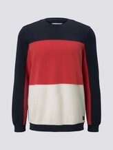 Sweatshirt im Colour Blocking - Männer - Sky Captain Blue Sweatshirt im Colour Blocking - Männer - Sky Captain Blue - 7 - TOM TAILOR Denim
