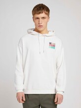 Hoodie mit Fotoprint - Männer - Wool White Hoodie mit Fotoprint - Männer - Wool White - 1 - TOM TAILOR Denim