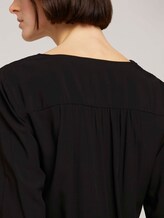 Geknöpfte Bluse mit LENZING™ ECOVERO™ - Frauen - Deep Black Geknöpfte Bluse mit LENZING™ ECOVERO™ - Frauen - Deep Black - 9 - TOM TAILOR Denim