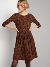Gemustertes Jerseykleid mit Struktur - Frauen - flower leo print Gemustertes Jerseykleid mit Struktur - Frauen - flower leo print - 5 - TOM TAILOR Denim