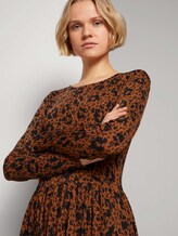 Gemustertes Jerseykleid mit Struktur - Frauen - flower leo print Gemustertes Jerseykleid mit Struktur - Frauen - flower leo print - 9 - TOM TAILOR Denim