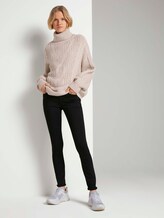 Extra Skinny Janna Jeans mit hohem Bund - Frauen - black denim Extra Skinny Janna Jeans mit hohem Bund - Frauen - black denim - 3 - TOM TAILOR Denim