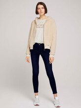 Besticktes T-Shirt mit Bio-Baumwolle - Frauen - soft creme beige Besticktes T-Shirt mit Bio-Baumwolle - Frauen - soft creme beige - 3 - TOM TAILOR Denim