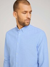 Gestreiftes Hemd - Männer - bright ibiza blue white stripe Gestreiftes Hemd - Männer - bright ibiza blue white stripe - 9 - TOM TAILOR