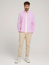 Gestreiftes Hemd - Männer - red white stripe Gestreiftes Hemd - Männer - red white stripe - 3 - TOM TAILOR
