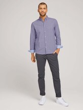 Gestreiftes Hemd - Männer - navy white red cross stripe Gestreiftes Hemd - Männer - navy white red cross stripe - 3 - TOM TAILOR