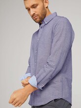 Gestreiftes Hemd - Männer - navy white red cross stripe Gestreiftes Hemd - Männer - navy white red cross stripe - 9 - TOM TAILOR