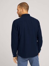 Oxford-Hemd mit Brusttasche - Männer - Dark Blue Oxford-Hemd mit Brusttasche - Männer - Dark Blue - 2 - TOM TAILOR