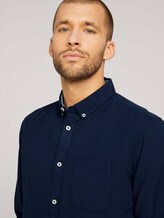 Oxford-Hemd mit Brusttasche - Männer - Dark Blue Oxford-Hemd mit Brusttasche - Männer - Dark Blue - 9 - TOM TAILOR