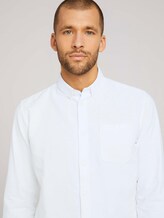 Oxford-Hemd mit Brusttasche - Männer - White Oxford-Hemd mit Brusttasche - Männer - White - 9 - TOM TAILOR