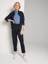 Langarmshirt mit Rollkragen - Frauen - soft mid blue Langarmshirt mit Rollkragen - Frauen - soft mid blue - 3 - TOM TAILOR Denim