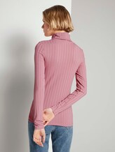 Langarmshirt mit Rollkragen - Frauen - cozy rose Langarmshirt mit Rollkragen - Frauen - cozy rose - 2 - TOM TAILOR Denim