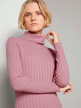 Langarmshirt mit Rollkragen - Frauen - cozy rose Langarmshirt mit Rollkragen - Frauen - cozy rose - 9 - TOM TAILOR Denim