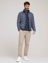 Gemustertes Oxford-Hemd - Männer - navy diagonal lines design Gemustertes Oxford-Hemd - Männer - navy diagonal lines design - 3 - TOM TAILOR