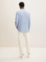 Slim Fit Hemd mit Struktur - Männer - light blue white structure Slim Fit Hemd mit Struktur - Männer - light blue white structure - 2 - TOM TAILOR
