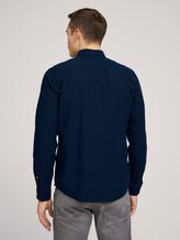 Hemd mit Bio-Baumwolle - Männer - Dark Blue Hemd mit Bio-Baumwolle - Männer - Dark Blue - 2 - TOM TAILOR