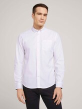 Hemd mit Bio-Baumwolle - Männer - White Hemd mit Bio-Baumwolle - Männer - White - 1 - TOM TAILOR