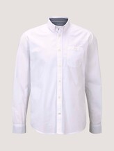 Hemd mit Bio-Baumwolle - Männer - White Hemd mit Bio-Baumwolle - Männer - White - 7 - TOM TAILOR