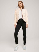 Langarmshirt mit V-Ausschnitt - Frauen - creme beige melange Langarmshirt mit V-Ausschnitt - Frauen - creme beige melange - 3 - TOM TAILOR Denim
