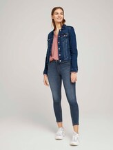 Langarmshirt mit V-Ausschnitt - Frauen - cozy rose Langarmshirt mit V-Ausschnitt - Frauen - cozy rose - 3 - TOM TAILOR Denim
