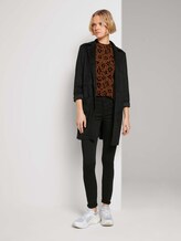 Shirt met dessin en kraag met ruches - Vrouwen - flower leo print Shirt met dessin en kraag met ruches - Vrouwen - flower leo print - 3 - TOM TAILOR Denim