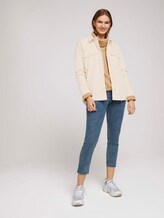 Rollkragen Sweatshirt in Melange Optik - Frauen - light camel melange Rollkragen Sweatshirt in Melange Optik - Frauen - light camel melange - 3 - TOM TAILOR Denim