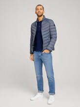 Strukturiertes Langarmshirt - Männer - Dark Blue Strukturiertes Langarmshirt - Männer - Dark Blue - 3 - TOM TAILOR