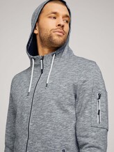 Sweatjacke mit Taschendetails - Männer - Off White Sweatjacke mit Taschendetails - Männer - Off White - 9 - TOM TAILOR