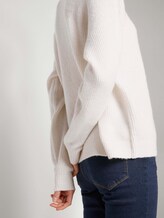 Strickpullover in Melange Optik - Frauen - dusty beige melange Strickpullover in Melange Optik - Frauen - dusty beige melange - 9 - TOM TAILOR Denim