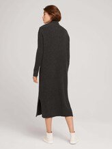 Strickkleid aus recyceltem Polyester - Frauen - Shale Grey Melange Strickkleid aus recyceltem Polyester - Frauen - Shale Grey Melange - 2 - TOM TAILOR Denim
