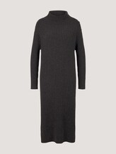 Strickkleid aus recyceltem Polyester - Frauen - Shale Grey Melange Strickkleid aus recyceltem Polyester - Frauen - Shale Grey Melange - 7 - TOM TAILOR Denim
