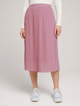 Plissierter Midirock - Frauen - cozy rose Plissierter Midirock - Frauen - cozy rose - 1 - TOM TAILOR Denim