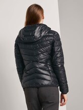 Lightweight Steppjacke mit Kapuze - Frauen - Deep Black Lightweight Steppjacke mit Kapuze - Frauen - Deep Black - 2 - TOM TAILOR Denim
