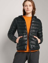 Lightweight Steppjacke mit Kapuze - Frauen - Deep Black Lightweight Steppjacke mit Kapuze - Frauen - Deep Black - 5 - TOM TAILOR Denim