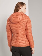Lightweight Steppjacke mit Kapuze - Frauen - dull coral Lightweight Steppjacke mit Kapuze - Frauen - dull coral - 2 - TOM TAILOR Denim