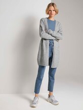 Langarmshirt aus feinem Ripp - Frauen - soft mid blue Langarmshirt aus feinem Ripp - Frauen - soft mid blue - 3 - TOM TAILOR Denim