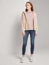 Gestreiftes Langarmshirt mit Bio-Baumwolle - Frauen - rose white stripe Gestreiftes Langarmshirt mit Bio-Baumwolle - Frauen - rose white stripe - 3 - TOM TAILOR Denim