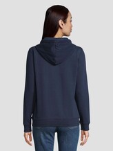 Hoodie mit Print - Frauen - Real Navy Blue Hoodie mit Print - Frauen - Real Navy Blue - 2 - TOM TAILOR Denim