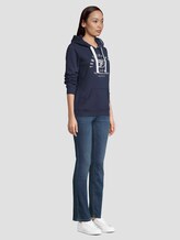 Hoodie mit Print - Frauen - Real Navy Blue Hoodie mit Print - Frauen - Real Navy Blue - 3 - TOM TAILOR Denim