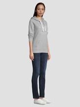 Hoodie mit Print - Frauen - Light Silver Grey Mélange Hoodie mit Print - Frauen - Light Silver Grey Mélange - 3 - TOM TAILOR Denim
