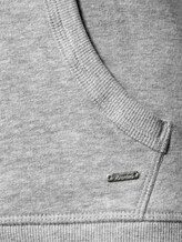 Hoodie mit Print - Frauen - Light Silver Grey Mélange Hoodie mit Print - Frauen - Light Silver Grey Mélange - 9 - TOM TAILOR Denim