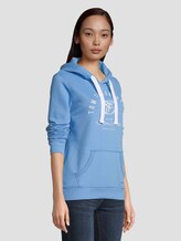 Hoodie mit Print - Frauen - fresh mid blue Hoodie mit Print - Frauen - fresh mid blue - 5 - TOM TAILOR Denim
