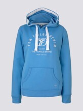 Hoodie mit Print - Frauen - fresh mid blue Hoodie mit Print - Frauen - fresh mid blue - 7 - TOM TAILOR Denim
